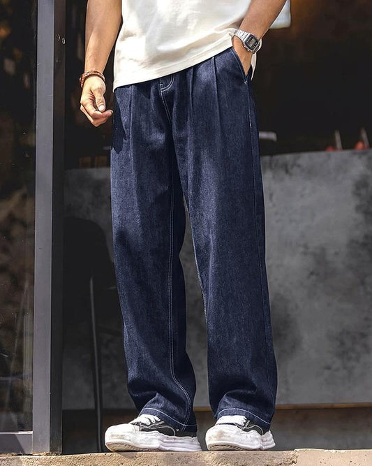 プラサービル コントラストステッチワイドパンツ 2603