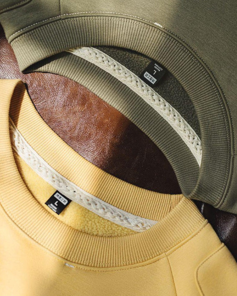 テレホート パッドショルダーラグランクルースウェット 2411