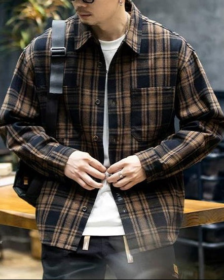 フレデリック レトロチェックフランネルシャツ 2362