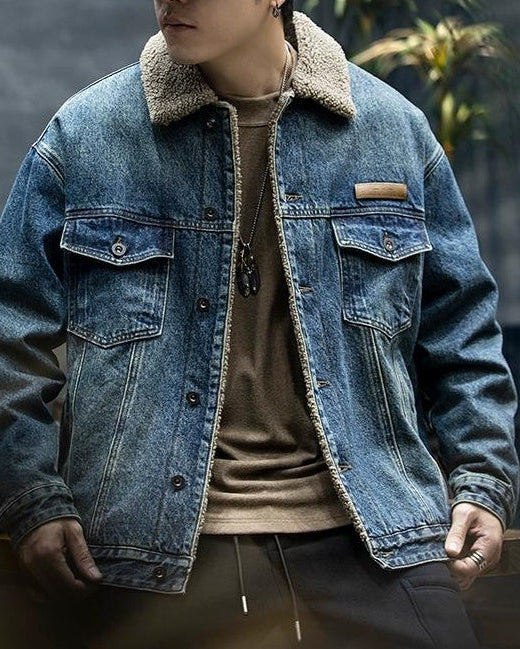 ロズウェル 裏ボアワークデニムジャケット 2353