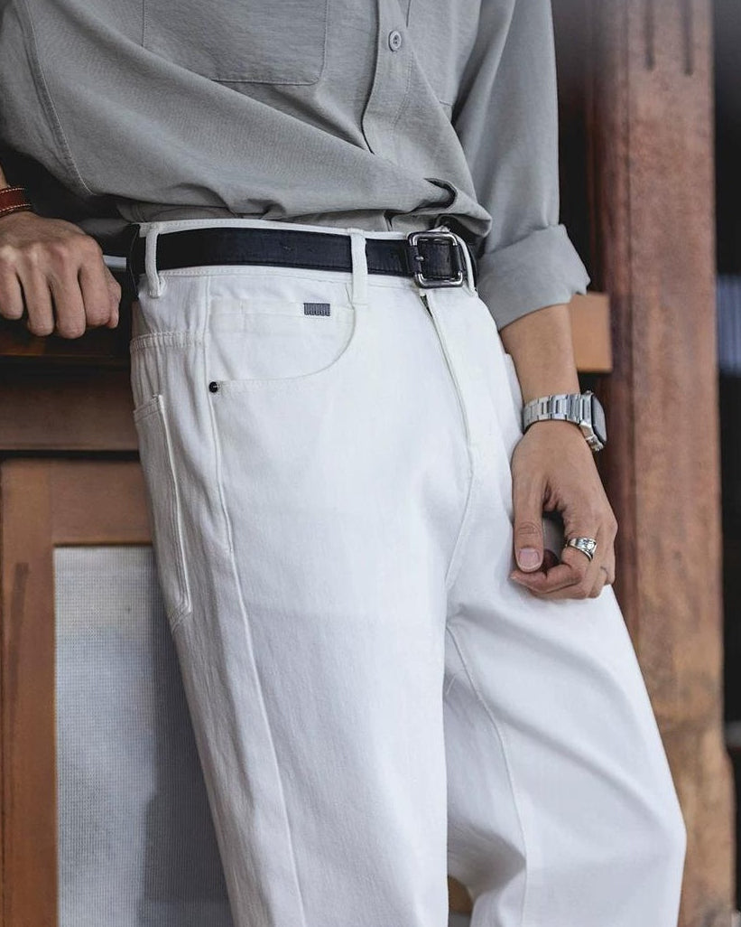 カポレイ ワイドストレートホワイトパンツ 2505