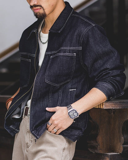 ラトランド スプレッドカラーフロントジップワークジャケット 2488