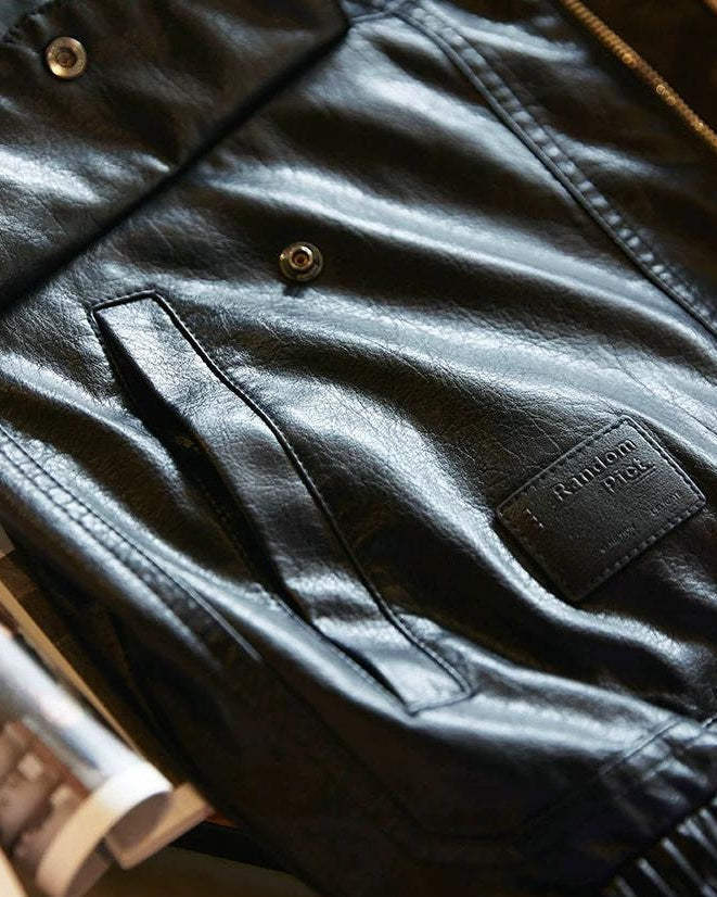 アードモア コーデュロイカラーPUレザージャケット 2396