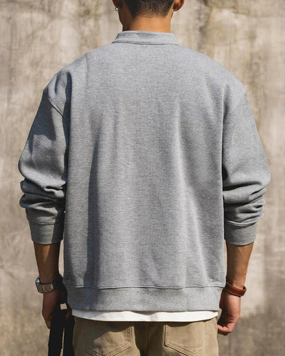 シェルトン ヘンリーカラースウェットシャツ 2519