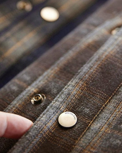 レブンワース  フランネルチェックシャツジャケット 2319