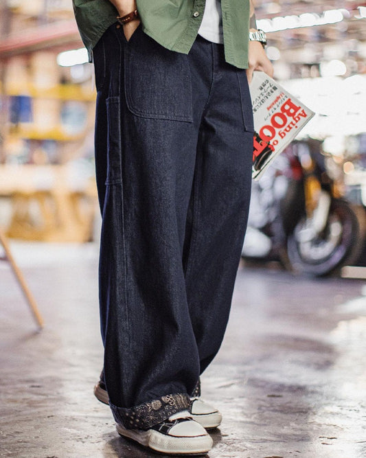 マイノット ロールアップワイドジーンズ 2452