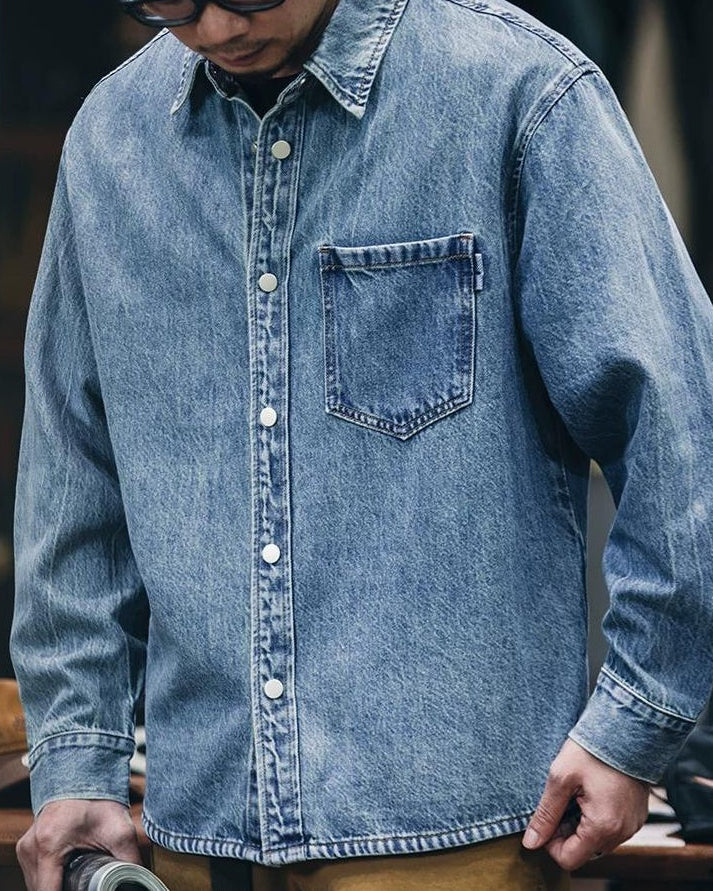 プランテーション ビンテージメタルボタンワークシャツ 2426