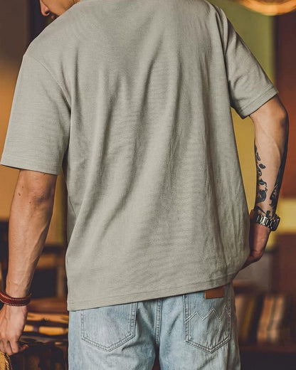ロンセバート ラグランスリーブテクスチャーTシャツ 2764