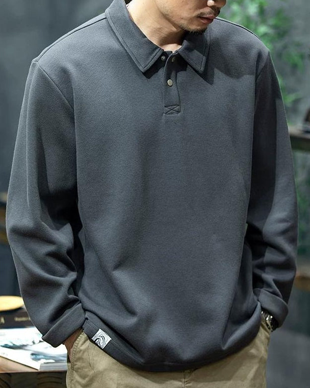 ポールズボー ルーズポロスウェット 2516