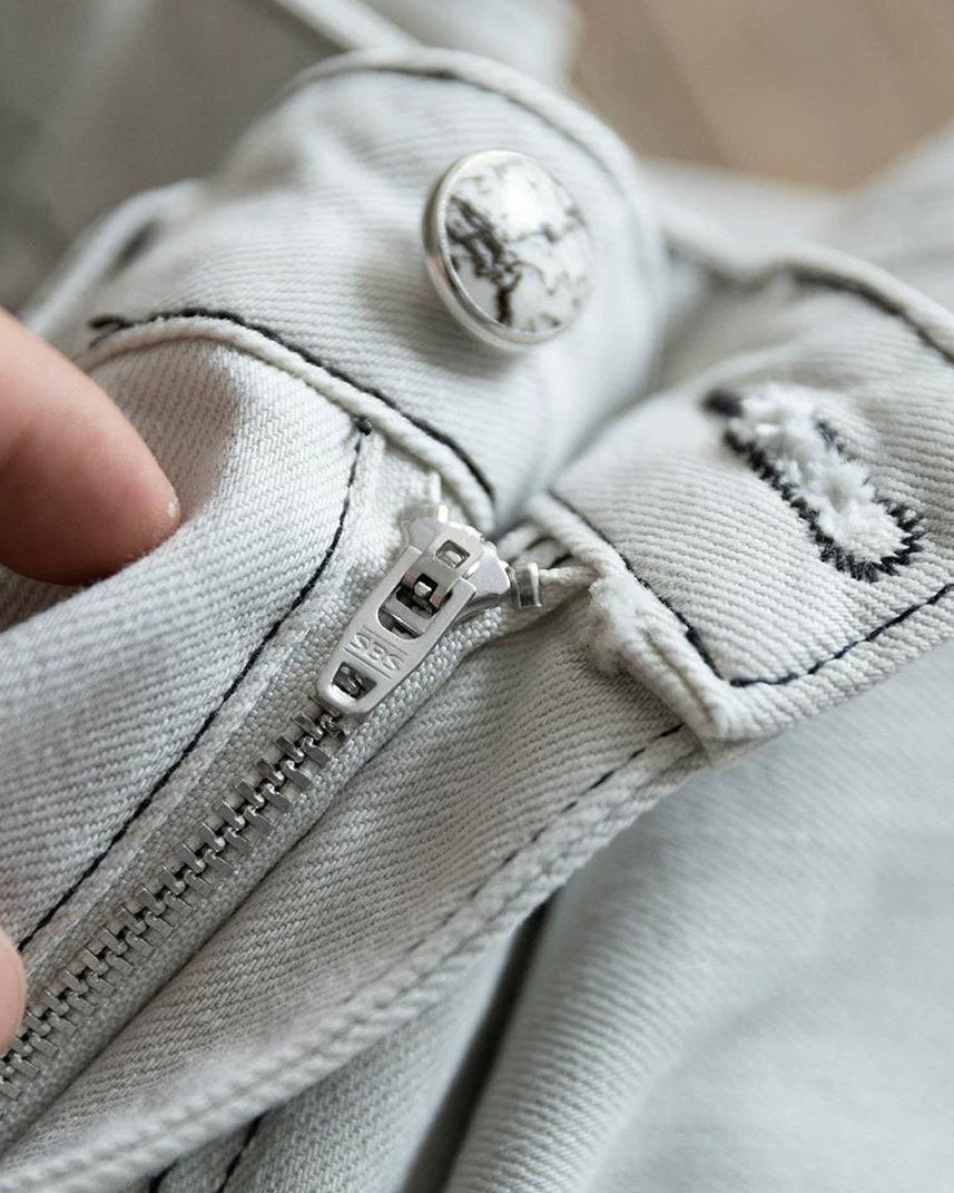 ソルドートナ ルーズストレートステッチワークパンツ 2503