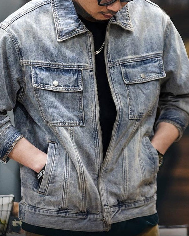 バルドスタ タフネスウォッシュドデニムジャケット 2352