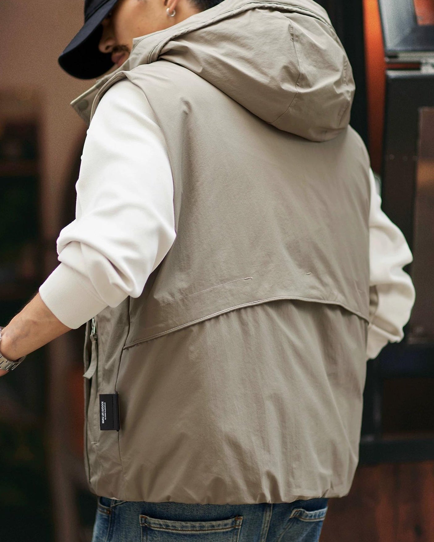 プリンストン  スタンドカラーダウンベスト 2308