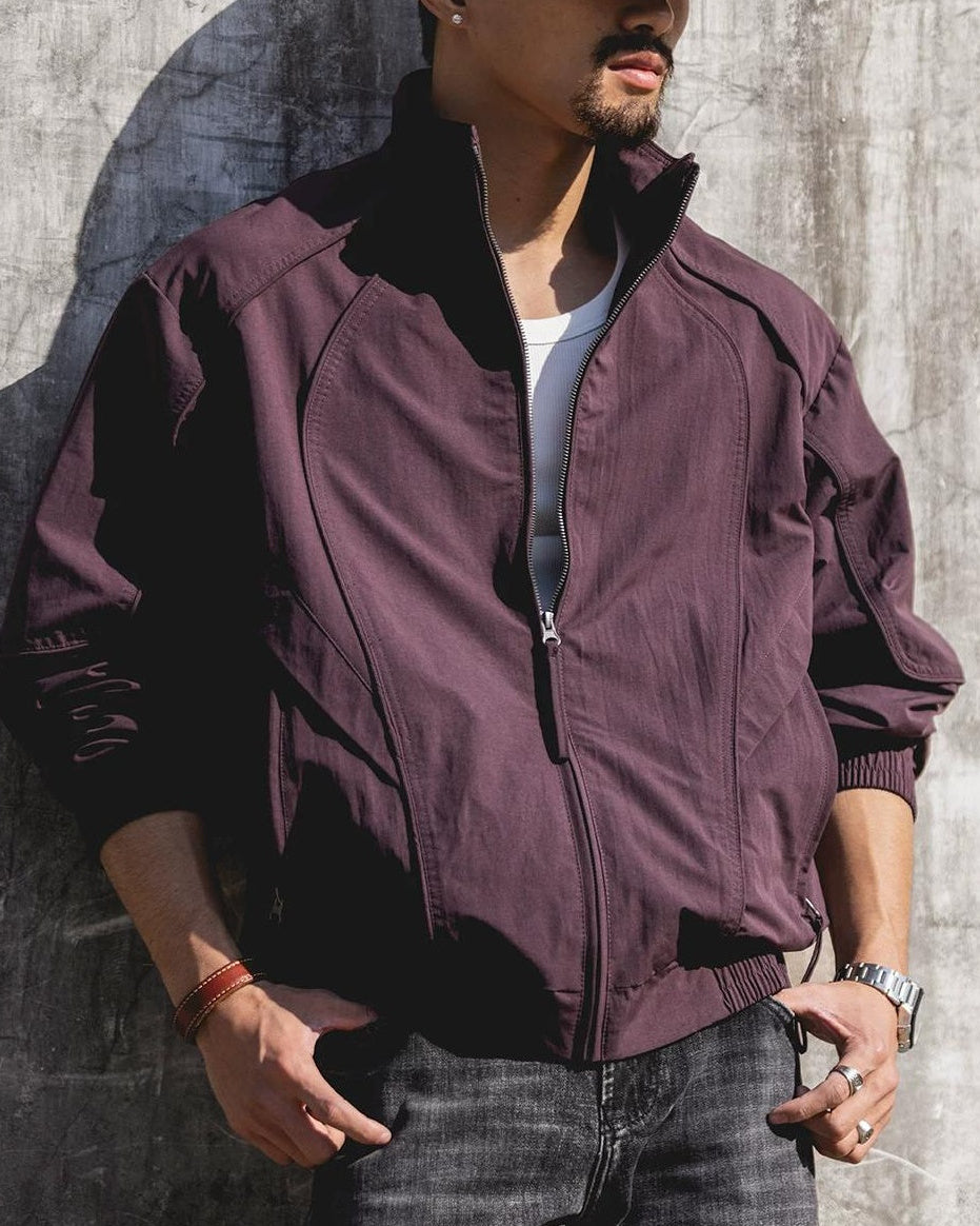 ラコニア ハイネックラグランジップブルゾン 2485