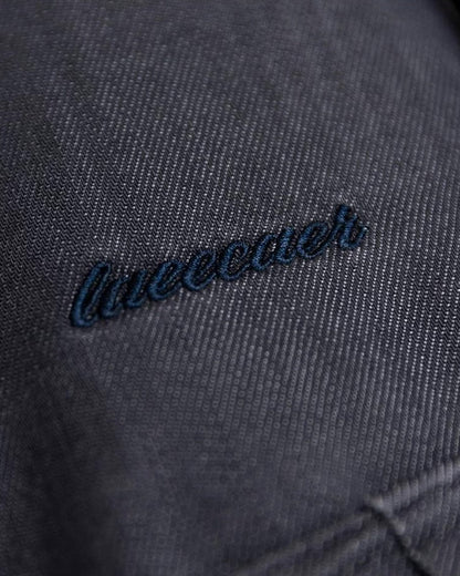 ウェスタリー バイカラー襟切替ラグランワークブルゾン 2491