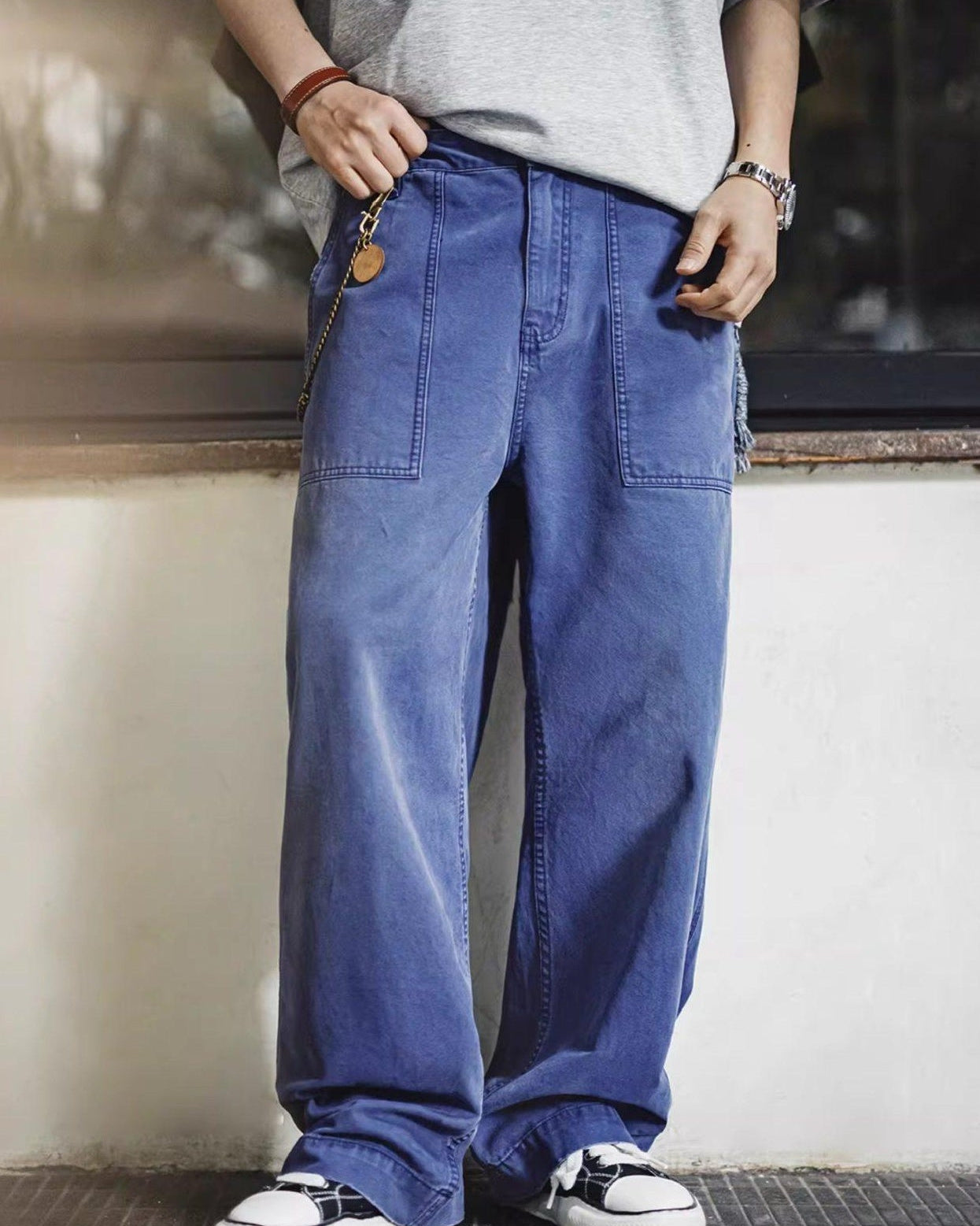 ペタルマ ルーズストレートワークパンツ 2510