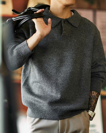 フルーガービル ラグランコンフォートニットポロ 2395