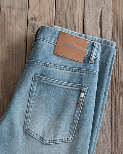 ユカイア ルーズストレートデニムパンツ 2498