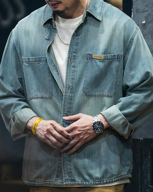 ハイポイント ライトフェードダブルポケットワークシャツ 2429