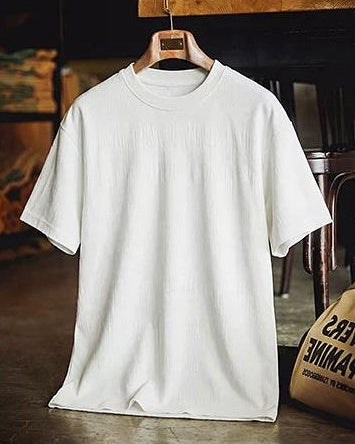 オゾナ バーティカルテクスチャーTシャツ 2677