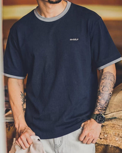 イムナハ フェイクレイヤードTシャツ 2749