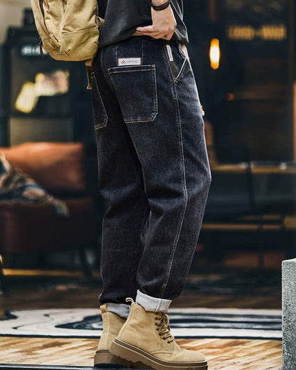 サギノー ルーズテーパードデニムパンツ 2346