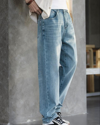 ユカイア ルーズストレートデニムパンツ 2498