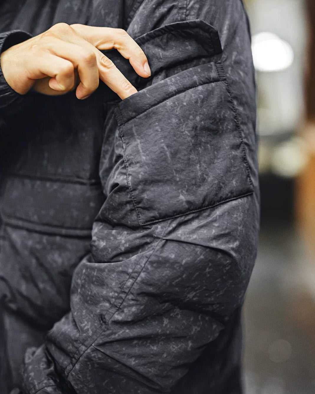 トレントン テクスチャ―ドパデッドジャケット 2367