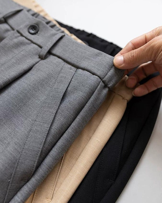 クースベイ ワイドワンタックトラウザーズ 2523