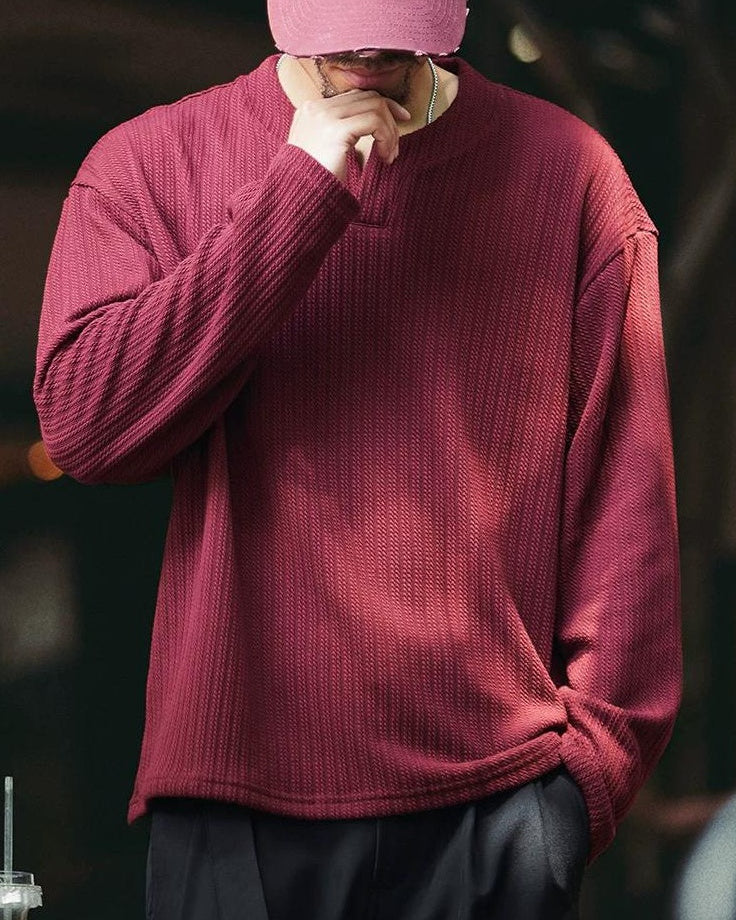 セダリア キーネックルーズフィットプルオーバー 2400