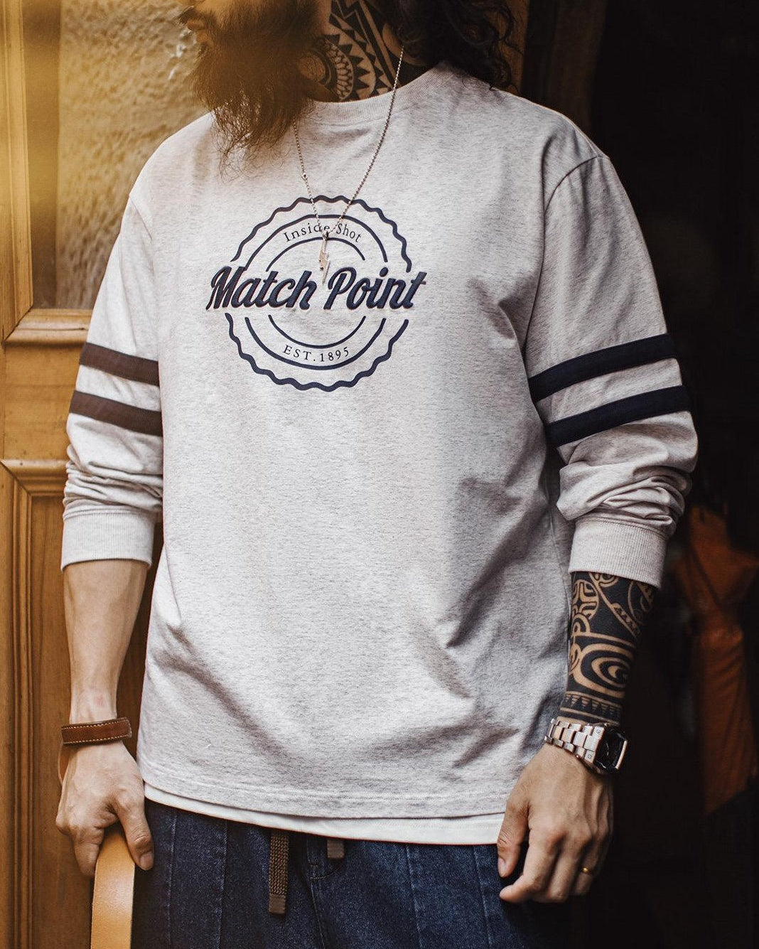 ナチェズ フロントサガラプリントフットボールＴ 2463