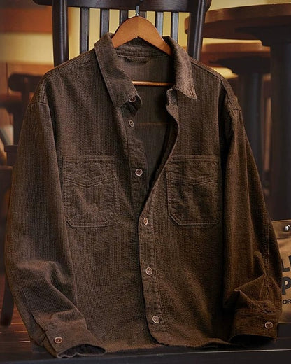 マッカレン コーデュロイダブルポケットレギュラーカラーシャツ 2332