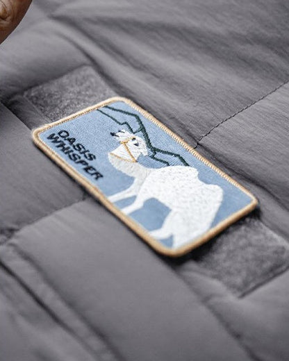 カーボンデール 切替ラグランハイネックダウンジャケット 2413