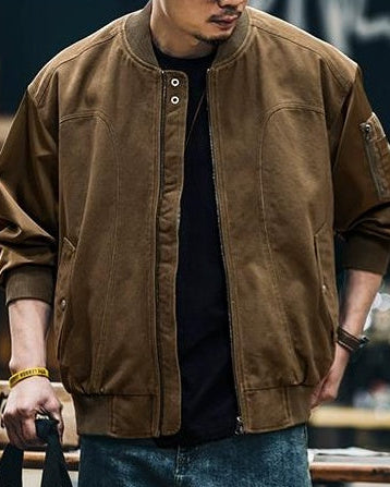 カラマズー バック刺繍フライトジャケット 2345