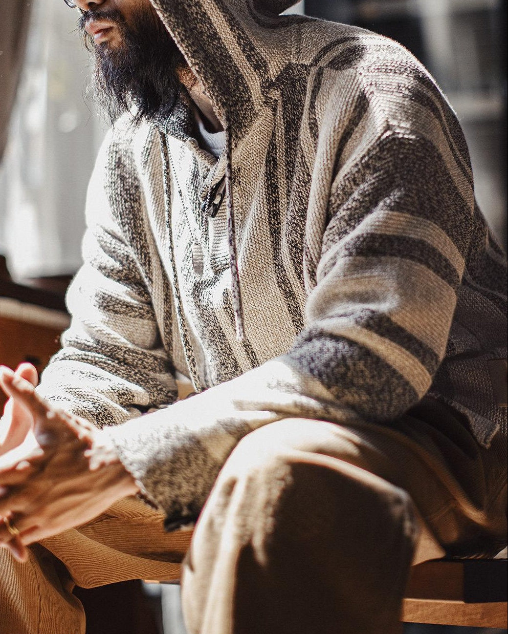 ファリボー メランジニットバハパーカ 2409