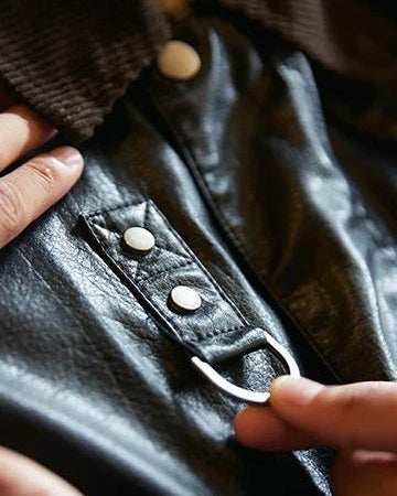 アードモア コーデュロイカラーPUレザージャケット 2396