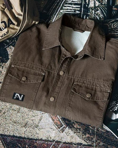 ブーイ スナップフロントワイドワークシャツ 2434