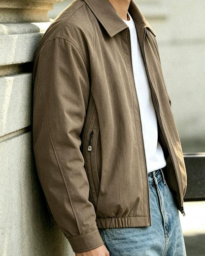 グレンロック ワイドカラージップブルゾン 2933