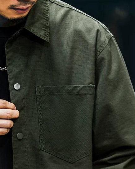 ニューアーク ブロックチェックカジュアルシャツ 2364