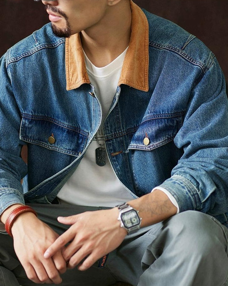 ブロークンアロー コーデュロイカラーデニムジャケット 2334