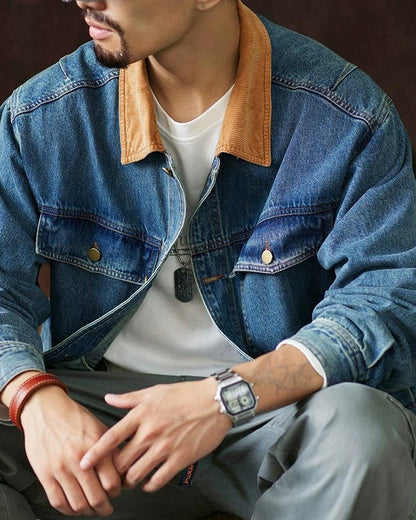 ブロークンアロー コーデュロイカラーデニムジャケット 2334