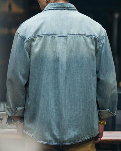 ハイポイント ライトフェードダブルポケットワークシャツ 2429