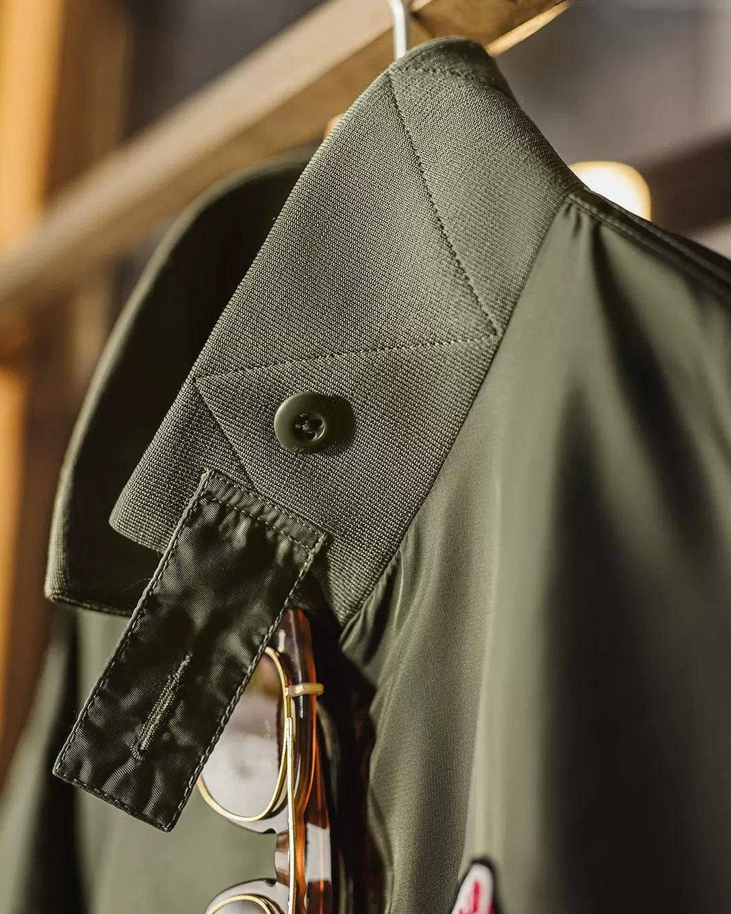 ココモ ミリタリーパッチフライトジャケット 2410