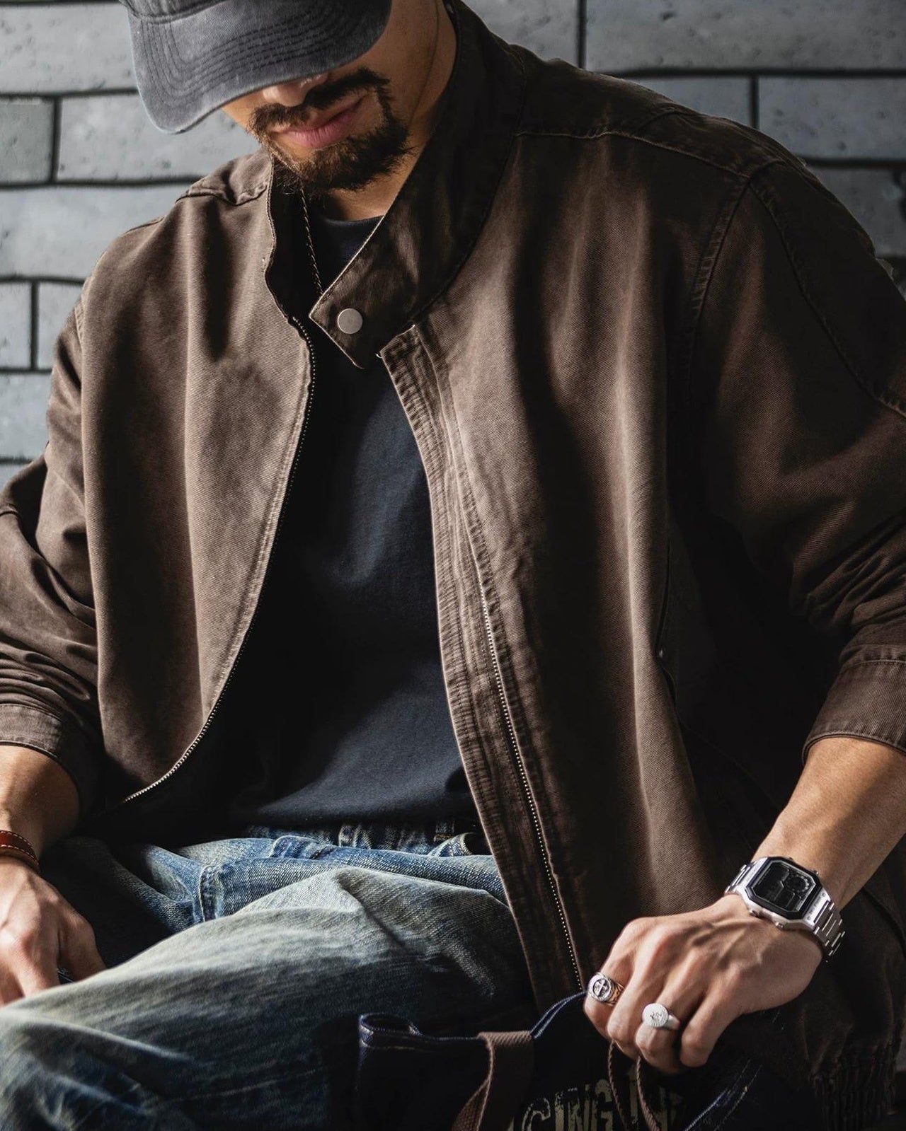 ブリストル スタンドカラーワークブルゾン 2490