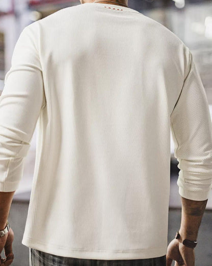 テュペロ リブクルーネックプルオーバー 2462