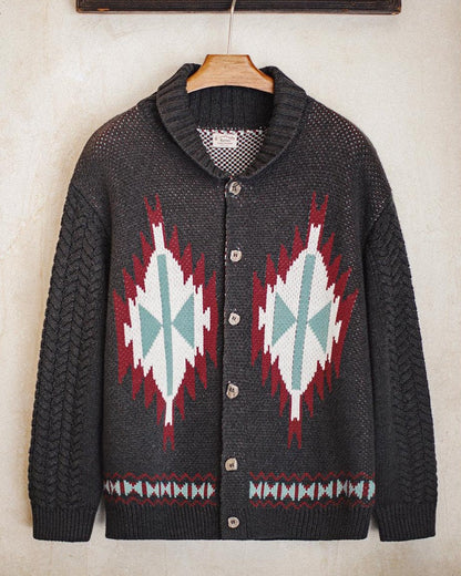 ミシャウォーカ ネイティブカウチンショールカーディガン 2412