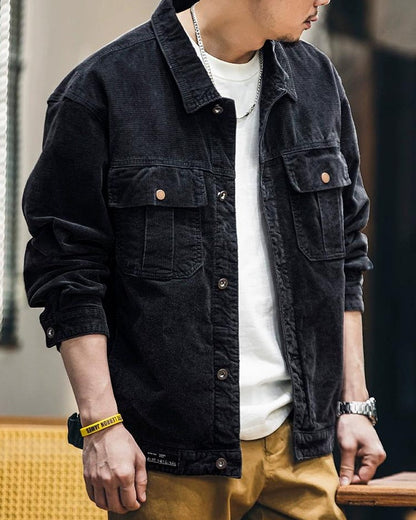 エバンズビル ダブルポケットコーデュロイワークジャケット 2342