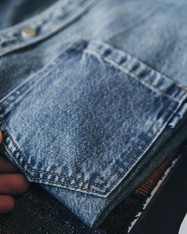 プランテーション ビンテージメタルボタンワークシャツ 2426