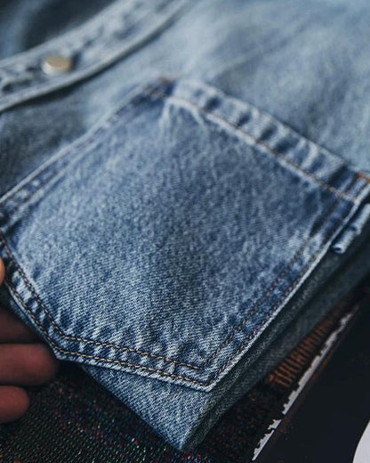 プランテーション ビンテージメタルボタンワークシャツ 2426