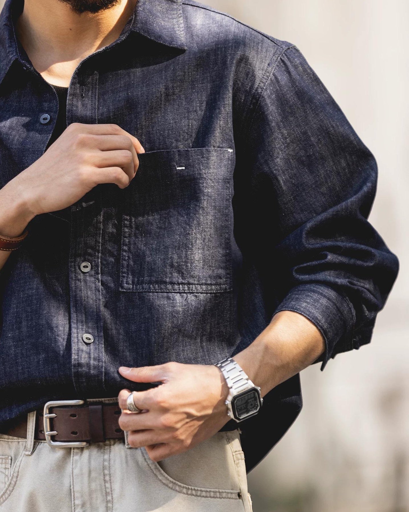 フローレンス レギュラーカラーワークシャツ 2522