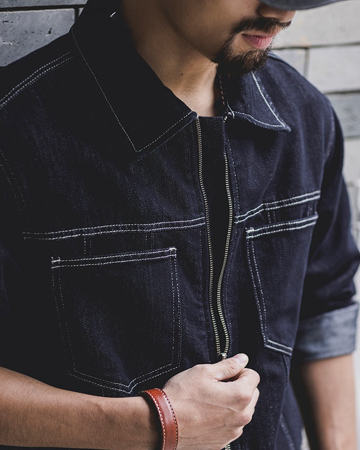 ラトランド スプレッドカラーフロントジップワークジャケット 2488